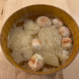 お豆腐と油揚げの味噌汁